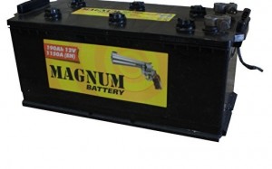 Аккумулятор 6СТ-190 (Magnum) конус/болт